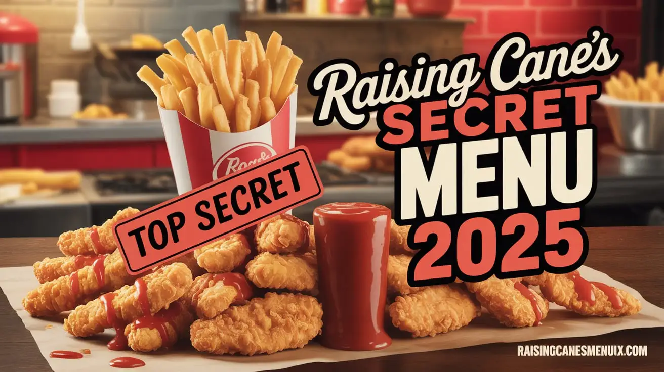 Raising Secret Menu With price 2025