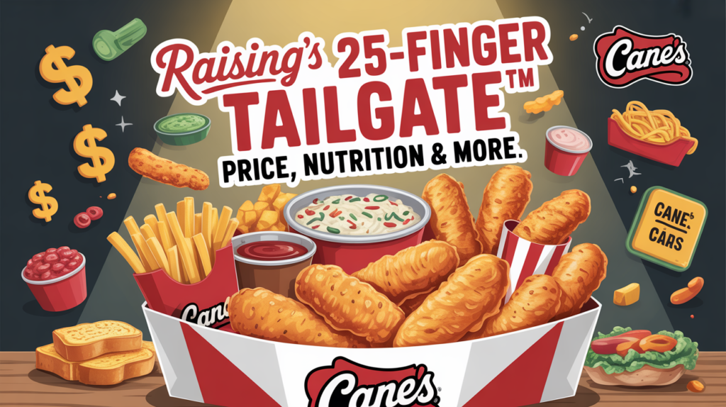 Raising Cane’s 25-Finger Tailgate